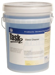 Master Fluid Solutions - 5 Gal Pail Glass Cleaner - 5 Gallon Water Based Cleaning Agent Glass Cleaner - Exact Tooling