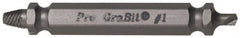 Alden - Bolt & Screw Extractor - #10, M5 Extractor for #4 to #7 Screw, 2" OAL - Exact Tooling