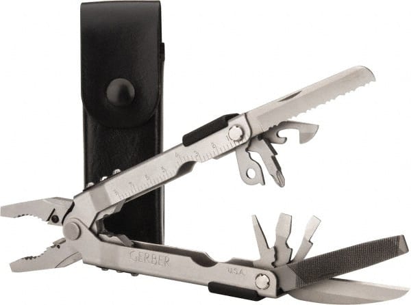 Gerber - 14 Piece, Multi-Tool Set - 6" OAL, 4-29/32" Closed Length - Exact Tooling