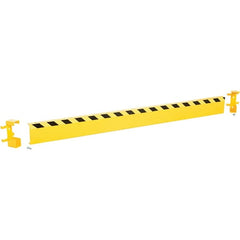 Vestil - 96' Long x 8" High, Rail System Channel Guard - 95 Lb - Exact Tooling