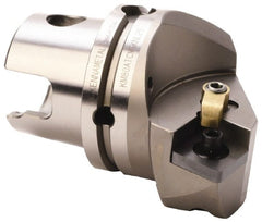 Kennametal - Left Hand Cut, Size KM80, SN.. Insert Compatiblity, Internal Modular Turning & Profiling Cutting Unit Head - 53mm Ctr to Cutting Edge, 70mm Head Length, Through Coolant, Series Kenloc - Exact Tooling