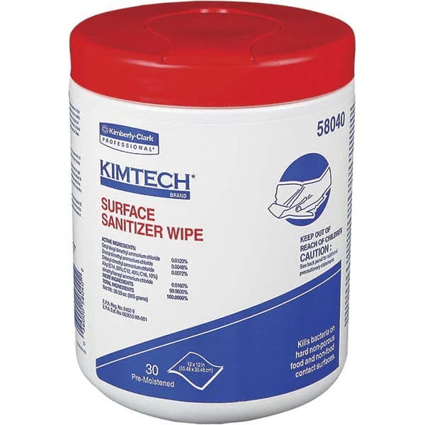 Kimtech - Pre-Moistened Sanitizing Wipes - Exact Tooling