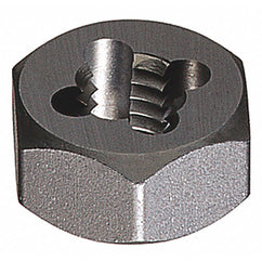 M6x1.0 377 Carbon Steel Hexagon Rethreading Die - Exact Tooling
