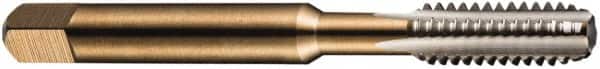 DORMER - M8x0.75 Metric Fine, 3 Flute, Bottoming & Plug, Bright Finish, High Speed Steel Tap Set - Right Hand Cut, 72mm OAL, 6H Class of Fit, Series E513 - Exact Tooling