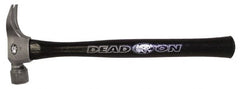 Dead On - 21 oz Head, Wood Handle, Claw Hammer, Framing Hammer - Exact Tooling