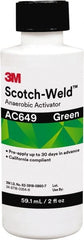 3M - 2 Fl Oz, Green Adhesive Activator - For Use with Threadlockers, Pipe Sealants, Retaining Compounds, Gasket Makers - Exact Tooling