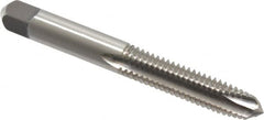 Kennametal - 5/16-18 UNC, 3 Flute, Bright Finish, High Speed Steel Spiral Point Tap - Plug Chamfer, Right Hand Thread, 2.72" OAL, 1-1/8" Thread Length, 0.318" Shank Diam, 3B Class of Fit, Series 5301 - Exact Tooling