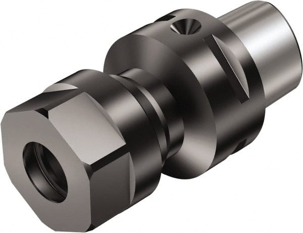 Sandvik Coromant - C8;ER50 System Size, Modular Tool Holding System Adapter - 80mm Projection, 78mm Body Diam, 128mm OAL, Through Coolant - Exact Tooling