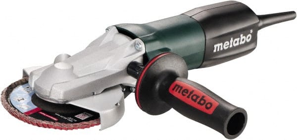 Metabo - 4-1/2" Wheel Diam, 10,000 RPM, Corded Angle & Disc Grinder - 5/8-11 Spindle - Exact Tooling