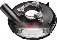 Milwaukee Tool - 7" Diam Grinder Dust Shroud - For Use with Sanders/Grinders - Exact Tooling