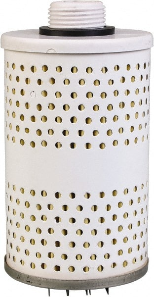 PRO-LUBE - 1 Inlet Size, 20 GPM, Pump Filter - 5.31 Long, 10 Micron Mesh, Nylon and Paper - Exact Tooling