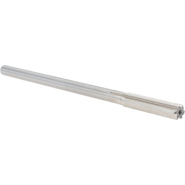 Alvord Polk - 0.3205" High Speed Steel 6 Flute Chucking Reamer - Exact Tooling