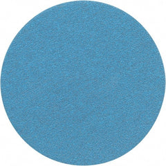 Porter-Cable - 5" Diam, 320 Grit Zirconia Alumina Adhesive PSA Disc - Extra Fine Grade, Tan, C Weighted Backing, Flexible, 13,000 Max RPM - Exact Tooling