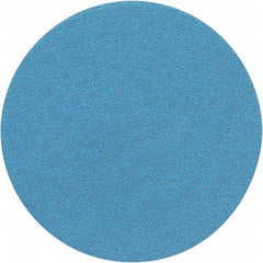 Porter-Cable - 5" Diam, 120 Grit Zirconia Alumina Adhesive PSA Disc - Fine Grade, Tan, C Weighted Backing, Flexible, 13,000 Max RPM - Exact Tooling