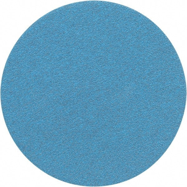 Porter-Cable - 5" Diam, 180 Grit Zirconia Alumina Adhesive PSA Disc - Very Fine Grade, Tan, C Weighted Backing, Flexible, 13,000 Max RPM - Exact Tooling