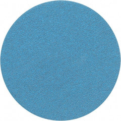 Porter-Cable - 5" Diam, 180 Grit Zirconia Alumina Adhesive PSA Disc - Very Fine Grade, Tan, C Weighted Backing, Flexible, 13,000 Max RPM - Exact Tooling