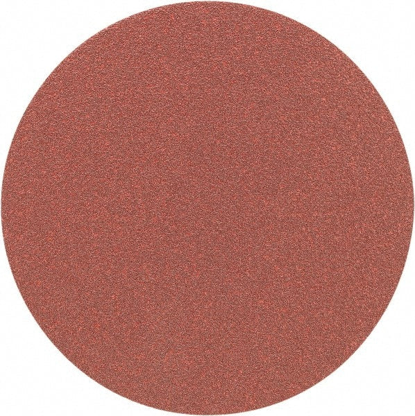 Porter-Cable - 5" Diam, 220 Grit Aluminum Oxide Adhesive PSA Disc - Very Fine Grade, Tan, C Weighted Backing, Flexible, 13,000 Max RPM - Exact Tooling