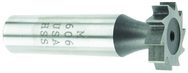 1-1/2" Dia. - 2-1/4" OAL - Straight Tooth - HSS - Woodruff Keyseat Cutter - Exact Tooling