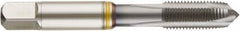 Guhring - #3-56 UNF, TiCN Finish, Cobalt Spiral Point Tap - Plug Chamfer, Right Hand Thread, 1.811" OAL, 1/2" Thread Length, 0.141" Shank Diam, 2B/3B Class of Fit, Series 4406 - Exact Tooling