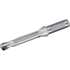 Kyocera - Replaceable-Tip Drills; Series: Magic Drill DRC ; Minimum Drill Diameter (mm): 9.00 ; Maximum Drill Diameter (mm): 9.49 ; Drill Depth by Diameter Ratio: 3xD ; Maximum Drill Depth (mm): 29.00 ; Shank Diameter (mm): 12.0000 - Exact Tooling