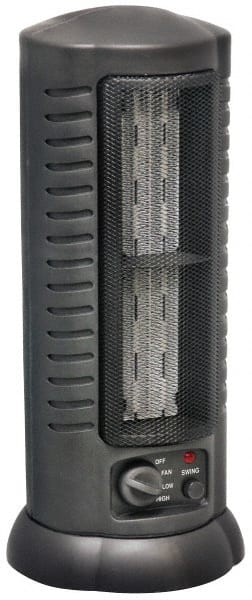 Comfort Zone - Portable Utility Heater - 120 Volts, 7-1/2" Wide x 17-1/4" High - Exact Tooling