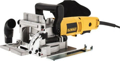 DeWALT - 6.5 Amp, 10,000 RPM, Plate Joiner Kit - 20mm Depth of Cut - Exact Tooling
