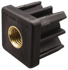 Gibraltar - 2" Tube, 1/2-13 Thread, 1,800 Lb Capacity, Square Tube End - 0.065" Tube Wall, 2" Square - Exact Tooling