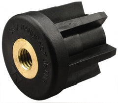 Gibraltar - 2" Tube, 3/8-16 Thread, 1,800 Lb Capacity, Round Tube End - 0.065" Tube Wall - Exact Tooling
