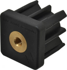 Gibraltar - 2" Tube, 3/8-16 Thread, 1,800 Lb Capacity, Square Tube End - 0.109/0.12" Tube Wall, 2" Square - Exact Tooling