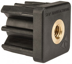Gibraltar - 2" Tube, 1/2-13 Thread, 1,800 Lb Capacity, Square Tube End - 0.109/0.12" Tube Wall, 2" Square - Exact Tooling