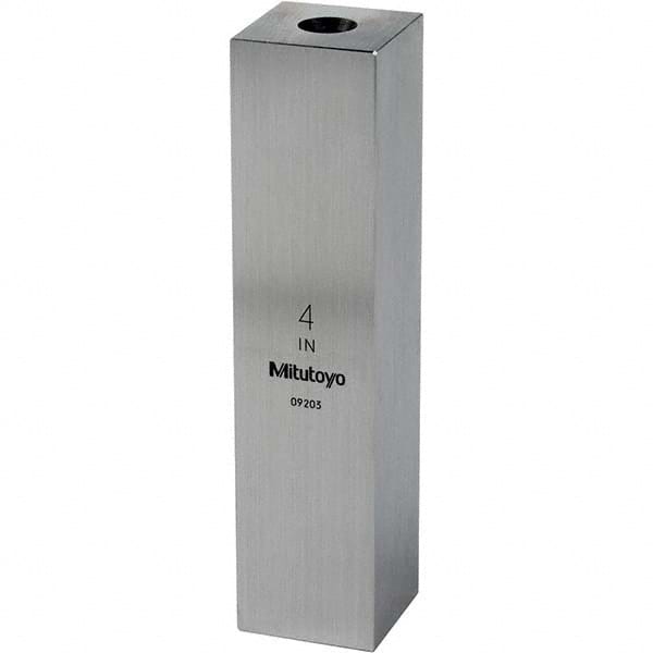 Mitutoyo - Gage Blocks & Spacers Type: Gage Block Size (Decimal Inch): 4.00000 - Exact Tooling