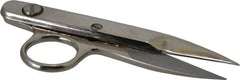Heritage Cutlery - 1-3/8" LOC, 4-1/2" OAL Carbon Nickel Plated Standard Thread Clips - Right Hand, Straight Handle, For Electrical - Exact Tooling