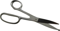 Heritage Cutlery - 3" LOC, 9" OAL Stainless Steel Standard Shears - Right Hand, Metal Straight Handle, For Poultry Processing - Exact Tooling
