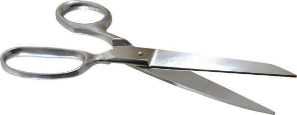 Heritage Cutlery - 3-1/2" LOC, 8" OAL Stainless Steel Standard Shears - Straight Handle, For Poultry Processing - Exact Tooling