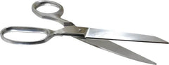 Heritage Cutlery - 3-1/2" LOC, 8" OAL Stainless Steel Standard Shears - Straight Handle, For Poultry Processing - Exact Tooling