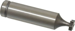 Made in USA - 5/16" Diam x 3/32" Face Width, Cobalt, 6 Teeth, Shank Connection Woodruff Keyseat Cutter - Uncoated, 2-3/32" OAL x 1/2" Shank, Straight Teeth, ANSI 302-1/2, Old Standard 207 - Exact Tooling