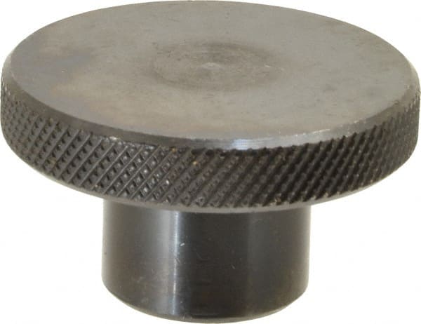 Gibraltar - 2" Head, Knurled Knob - Tapped, Steel - Exact Tooling