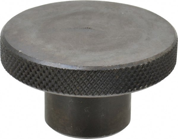 Gibraltar - 2" Head, Knurled Knob - Tapped, Steel - Exact Tooling