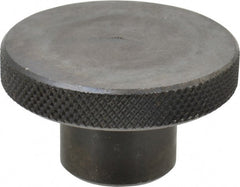 Gibraltar - 2" Head, Knurled Knob - Tapped, Steel - Exact Tooling