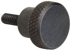 Gibraltar - 1" Head, Knurled Knob - Threaded Stem, Stainless Steel - Exact Tooling