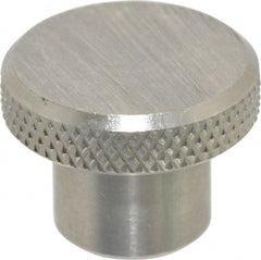 Gibraltar - 1" Head, Knurled Knob - Reamed, Stainless Steel - Exact Tooling