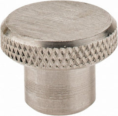 Gibraltar - 1" Head, Knurled Knob - Reamed, Stainless Steel - Exact Tooling