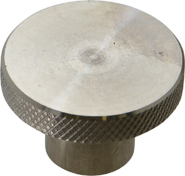 Gibraltar - 1-1/2" Head, Knurled Knob - Reamed, Stainless Steel - Exact Tooling