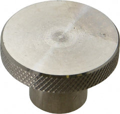 Gibraltar - 1-1/2" Head, Knurled Knob - Reamed, Stainless Steel - Exact Tooling