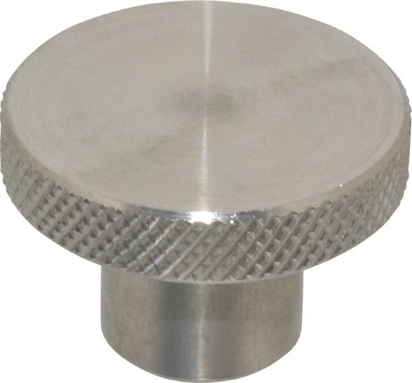 Gibraltar - 1-1/2" Head, Knurled Knob - Reamed, Stainless Steel - Exact Tooling