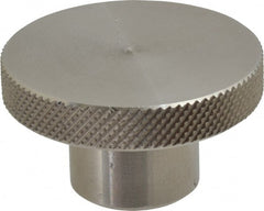Gibraltar - 2" Head, Knurled Knob - Reamed, Stainless Steel - Exact Tooling