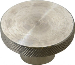 Gibraltar - 2" Head, Knurled Knob - Reamed, Stainless Steel - Exact Tooling