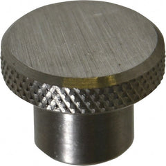 Gibraltar - 1" Head, Knurled Knob - Tapped, Stainless Steel - Exact Tooling