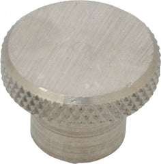 Gibraltar - 1" Head, Knurled Knob - Tapped, Stainless Steel - Exact Tooling