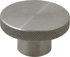 Gibraltar - 2" Head, Knurled Knob - Tapped, Stainless Steel - Exact Tooling